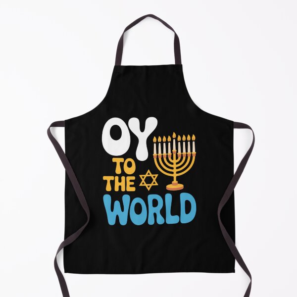 Item preview, Oy To The World, Happy Hanukkah designed and sold by papertaless.