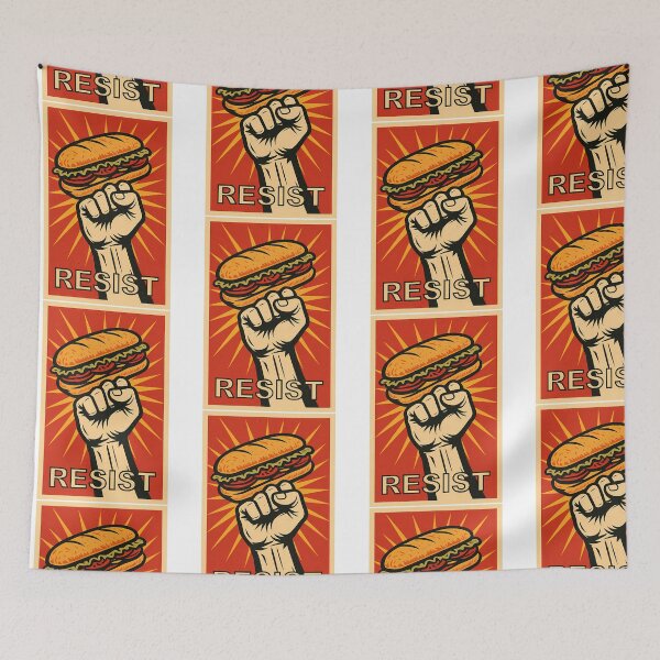 Item preview,  Free Dc Sandwich Guy Resist designed and sold by auna-quade.