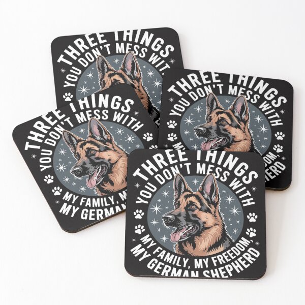 Item preview, Three Things You Don't Mess With - German Shepherd Gift designed and sold by CareTopping.