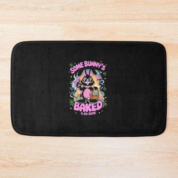 Item preview, Some Bunny's Baked Easter Bunny Weed Smoking Rabbit designed and sold by TAYLOROUSDALE.