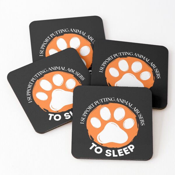 Item preview, I Support Justice for Animal Abusers – Anti–Animal Cruelty  designed and sold by PatternDesign91.