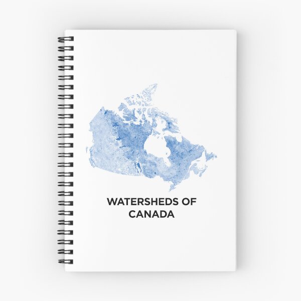 Item preview, Watersheds of Canada designed and sold by Half Serious.
