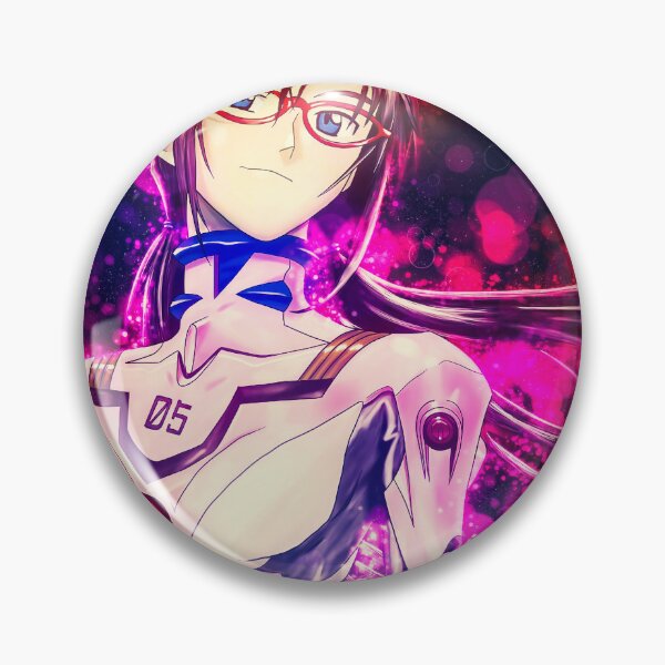 Item preview, Radiant Power Makinami Mari Illustrious Neon Genesis Evangelion Futuristic Glow designed and sold by thedarvills.