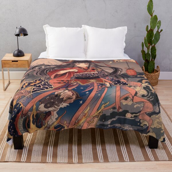 Item preview, Sakura Wave Goddess – Anime Ukiyo-e Fantasy with Mount Fuji designed and sold by Vandy Fullam.