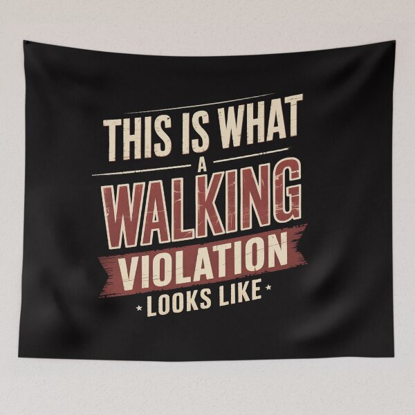 Item preview, This Is What A Walking Hr Violation Looks Like Payroll Job designed and sold by CareTopping.