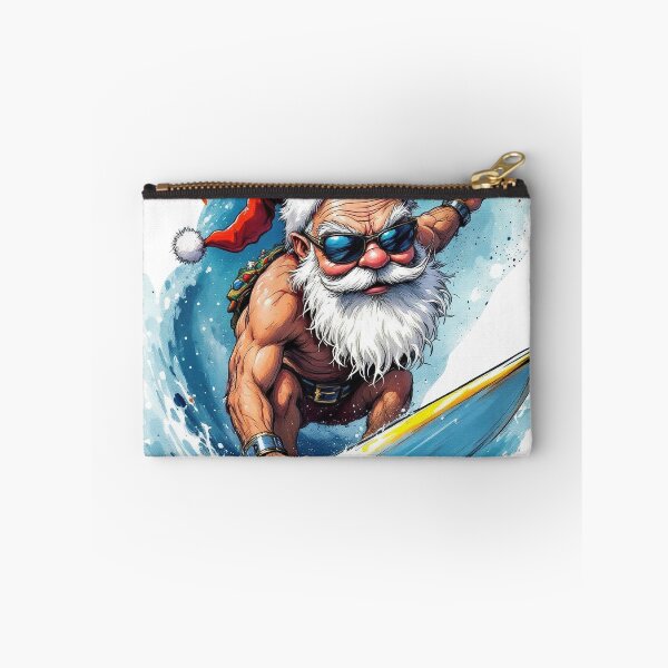 Item preview, Santa surfista designed and sold by ArtShare.