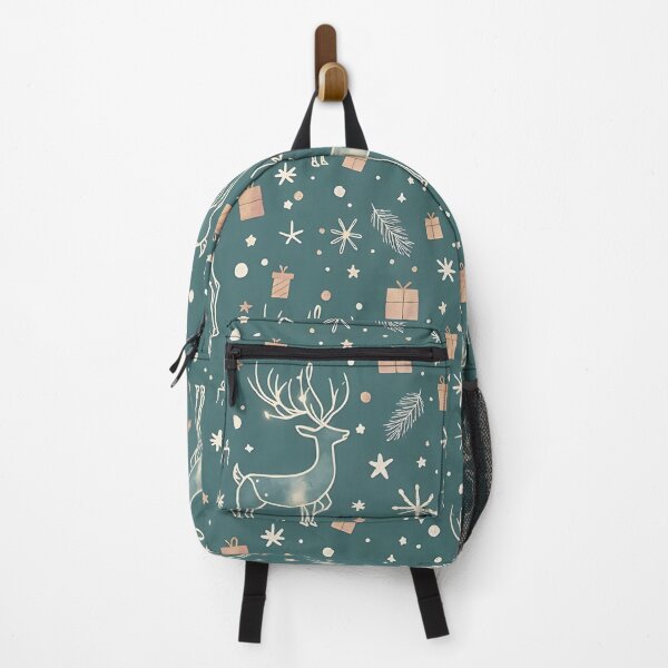 Item preview, Green background with deer, gift packaging designed and sold by PandiComp.