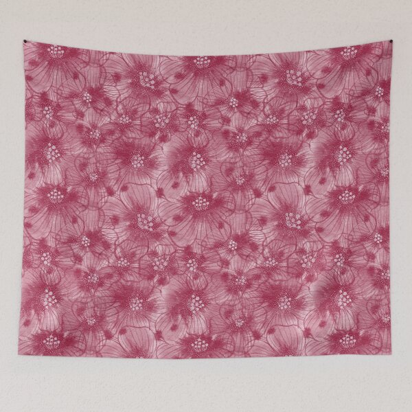 Item preview, Modern Red Blossoms designed and sold by OhMyStarling.