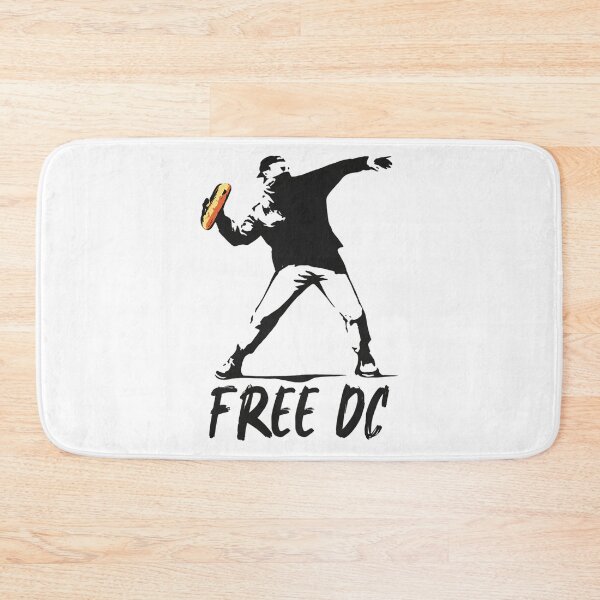 Item preview, Free Dc Sandwich Thrower Banksy Inspired Sandwich Guy designed and sold by auna-quade.