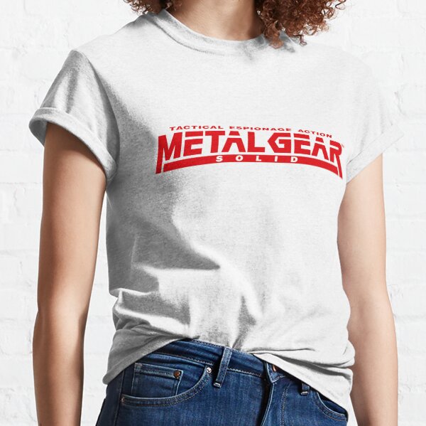 metal gear solid logo Classic T-Shirt