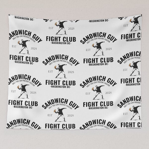 Item preview, Sandwich Guy Fight Club The Sandwich Guy Free Dc designed and sold by auna-quade.