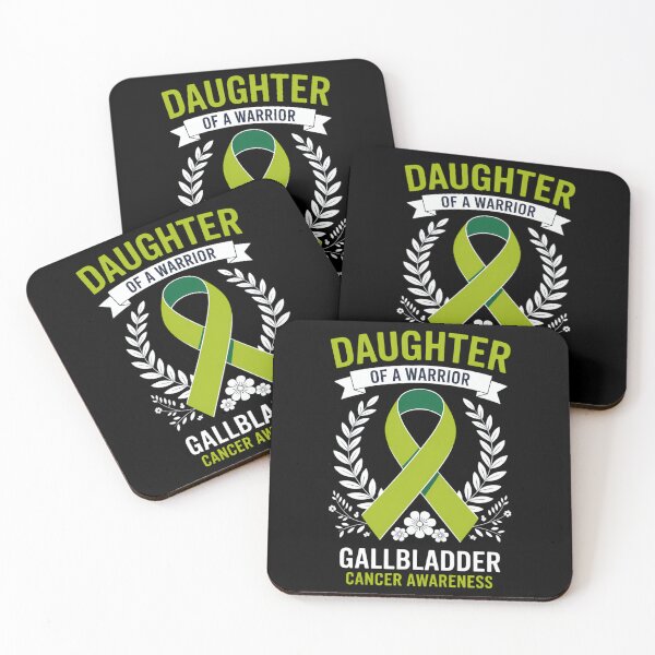 Item preview, Daughter Of A Warrior - Bile Duct Cancer Gallbladder Cancer designed and sold by papertaless.
