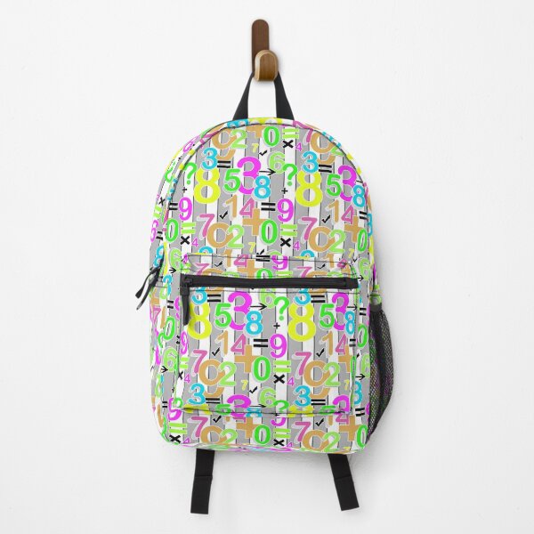 Item preview, Fun colorful arithmetic math bright retro pattern  designed and sold by fuzzyfox.