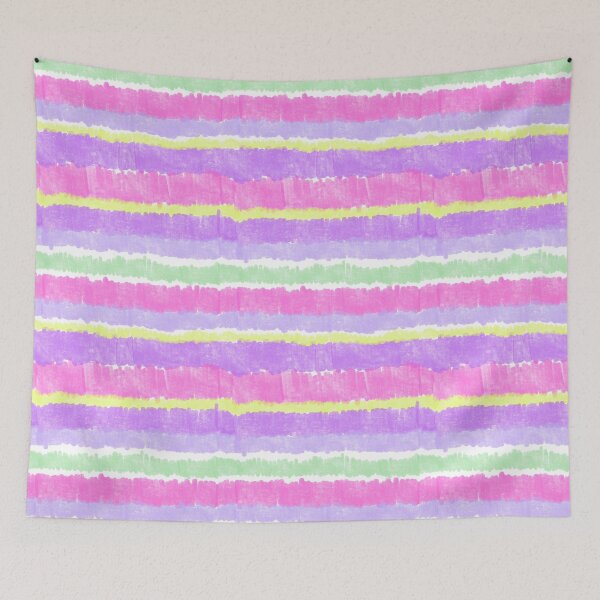 Item preview, Pastel Scribble Stripes designed and sold by OhMyStarling.