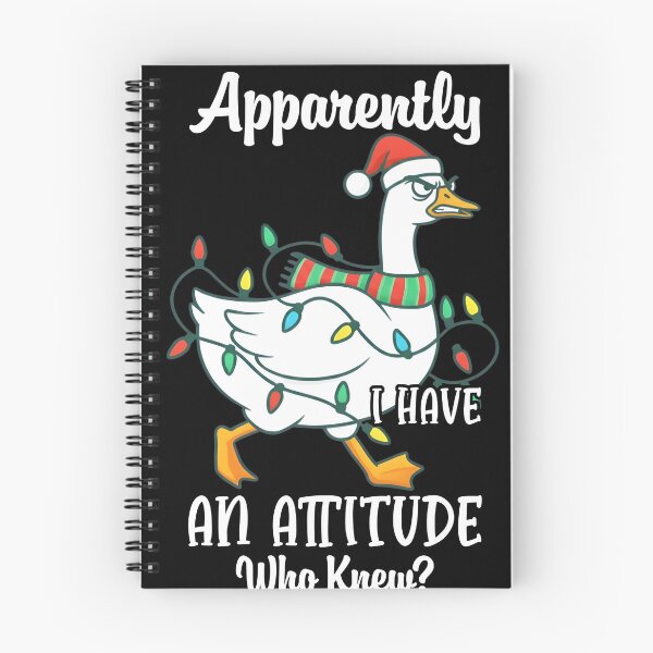 Item preview, Funny Grumpy Christmas Duck Attitude Quote designed and sold by LashondaGreen89.