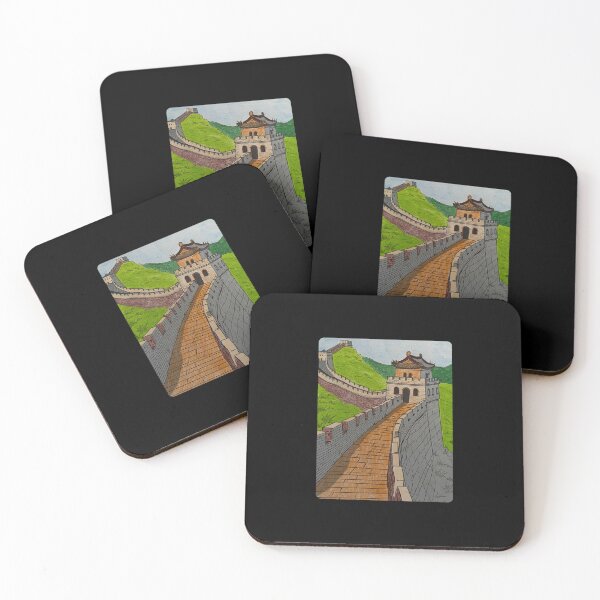 Item preview, Great Wall of China – Vintage Hand Colored designed and sold by Oyenteideal.