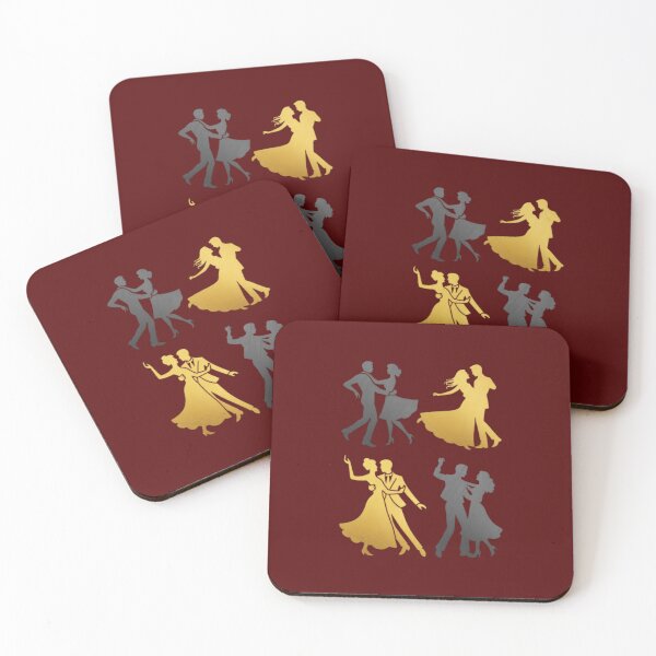 Item preview, Four graceful couples glide across the polished dance floor_2 designed and sold by Aariq.