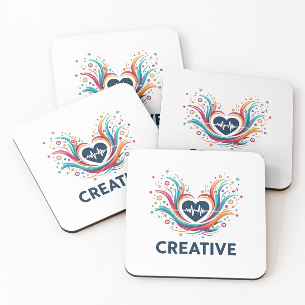 Item preview, Creative Heartbeat Color Splash Art designed and sold by SaicoGN.