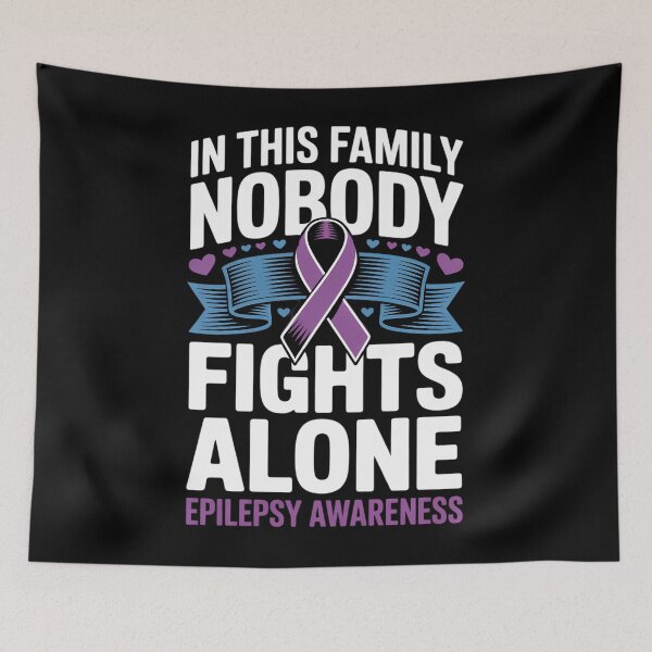 Item preview, Epilepsy Awareness Purple Ribbon Bracelet Warrior designed and sold by Formatage.
