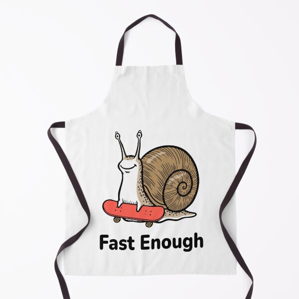 Item preview, Snail on skateboard – Fast enough designed and sold by threeABinks.