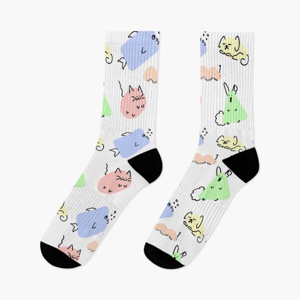 Item preview, Cute Pastel Pet Shapes designed and sold by livedoodly.