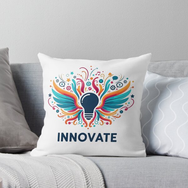 Item preview, Innovate Lightbulb Color Splash Art designed and sold by SaicoGN.