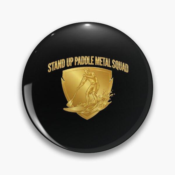 Item preview, Stand Up Paddle Metal Squad – Golden SUP Design designed and sold by SeaPolar.