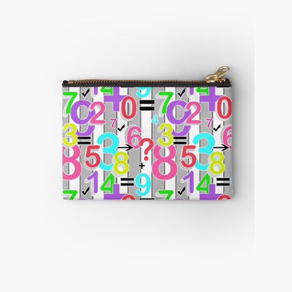 Item preview, Fun colorful arithmetic math bright retro pattern  designed and sold by fuzzyfox.