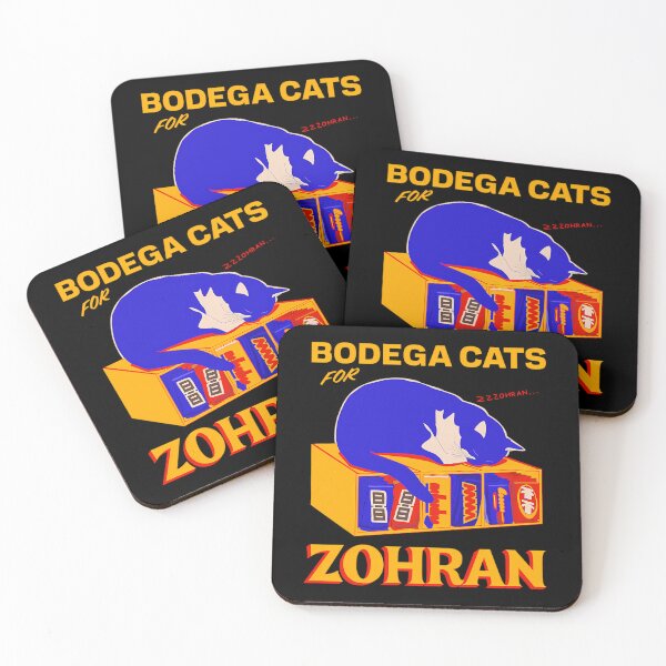 Item preview, Bodega Cats For Zohran designed and sold by janse-swaim.