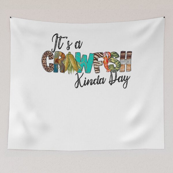 Item preview, Patterned Crawfish Kinda Day Shirt designed and sold by TinaMDedrick.