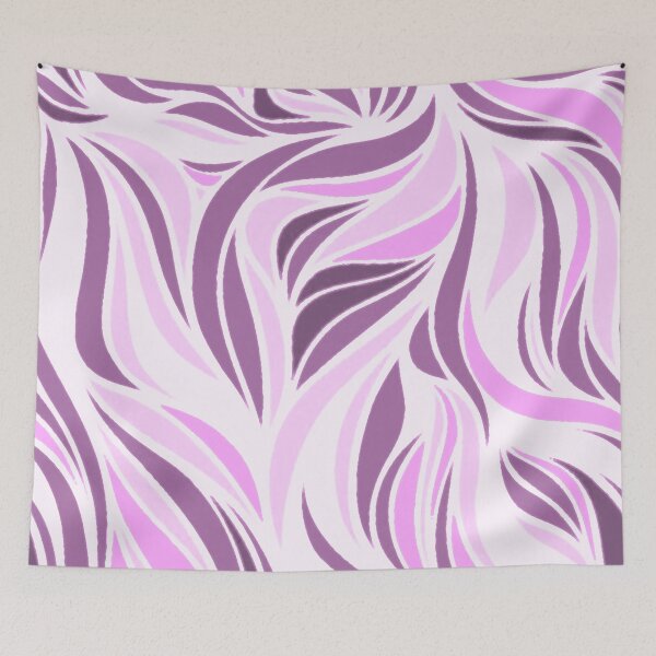 Item preview, Curves in Lavender Abstract designed and sold by ViaARTfactory.