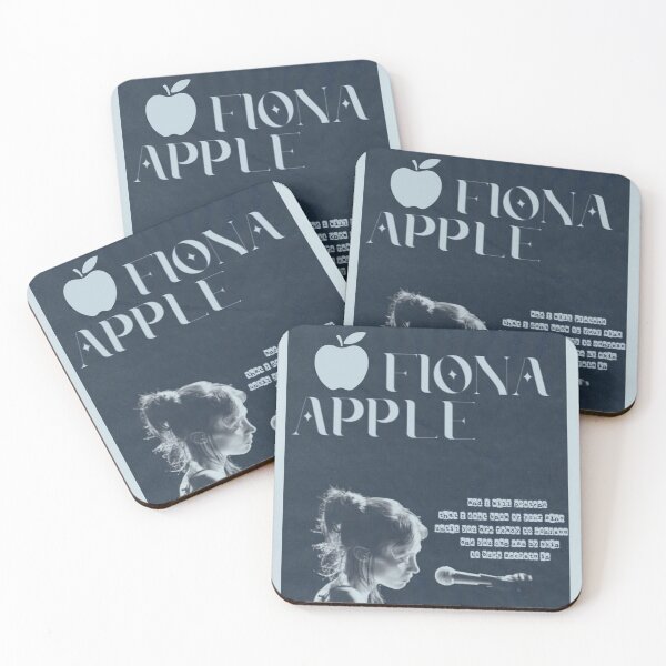 Item preview, Fional Apple Lyrics designed and sold by Janniceralph.