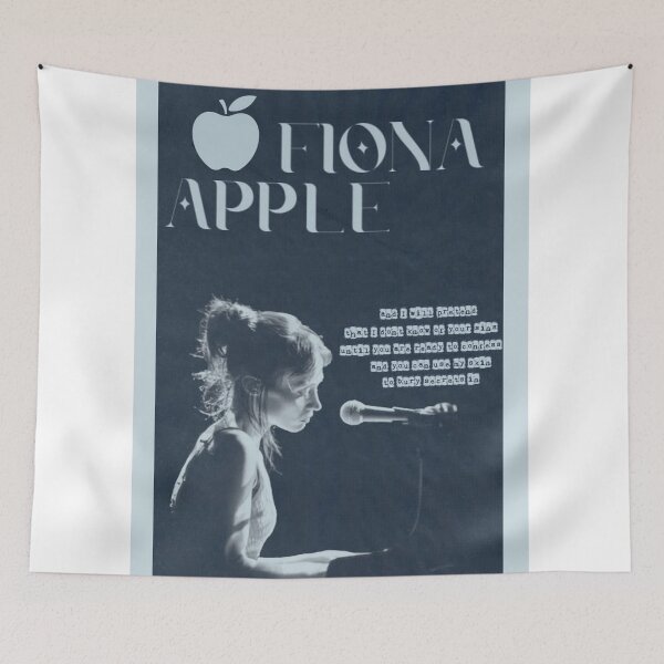 Item preview, Fional Apple Lyrics designed and sold by Janniceralph.