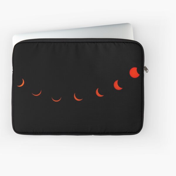 Solar Eclipse Composite Merge Laptop Sleeve