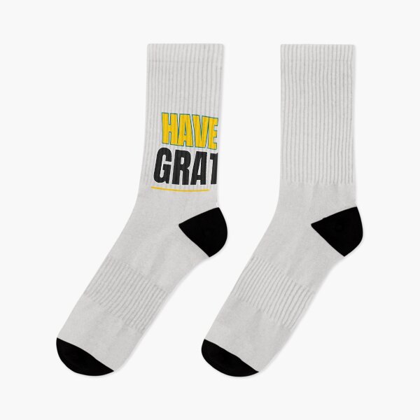 Item preview, Have Gratitude - Bold Motivational Typography Design | Positive Mindset Apparel designed and sold by endurothreads.