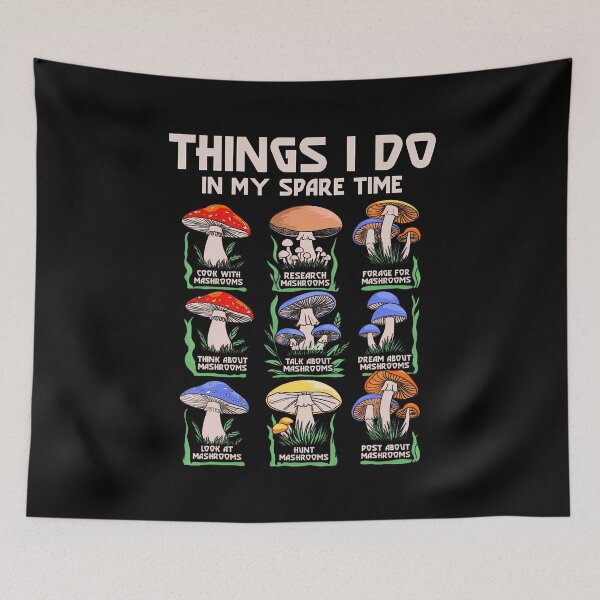 Item preview, Things I Do In My Spare Time Mycology Morel Mushroom  designed and sold by EricaMaude1.