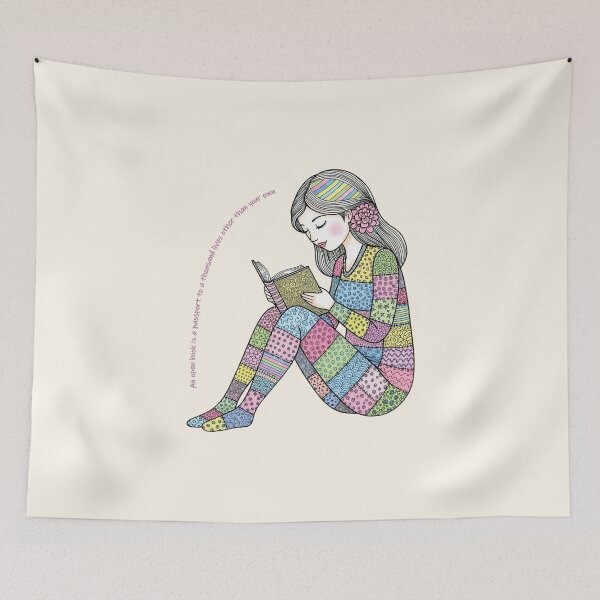 Item preview, "Passport to a Thousand Lives" Reading Quote designed and sold by KiwiRider.