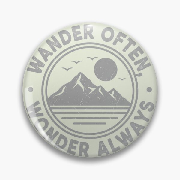 Item preview, Wander Often | Outdoor Explorer Hiking Lifestyle Tee designed and sold by typoinspired.