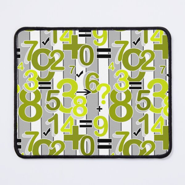 Item preview, Fun colorful arithmetic math bright retro pattern  designed and sold by fuzzyfox.
