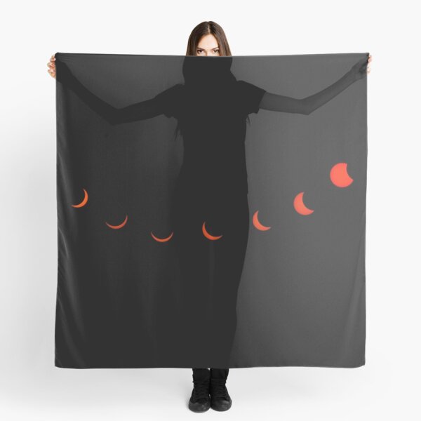 Solar Eclipse Composite Merge Scarf