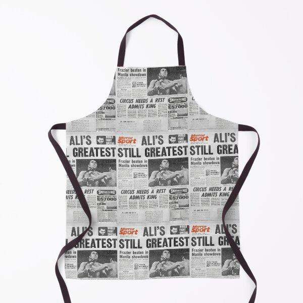 Item preview, Thrilla in Manila Mirror Sport Newspaper designed and sold by Abeshinobi.