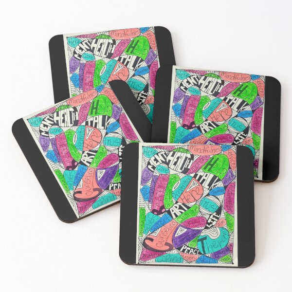 Item preview, Mental Health Zentangle designed and sold by Court-Created.