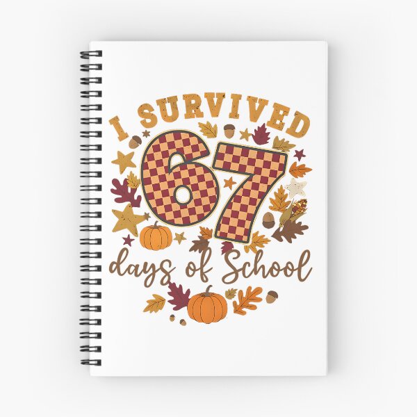 Item preview, 67 Teacher Student School I Days Meme Funny Survived 67 of Classic designed and sold by SteveSaccoro.