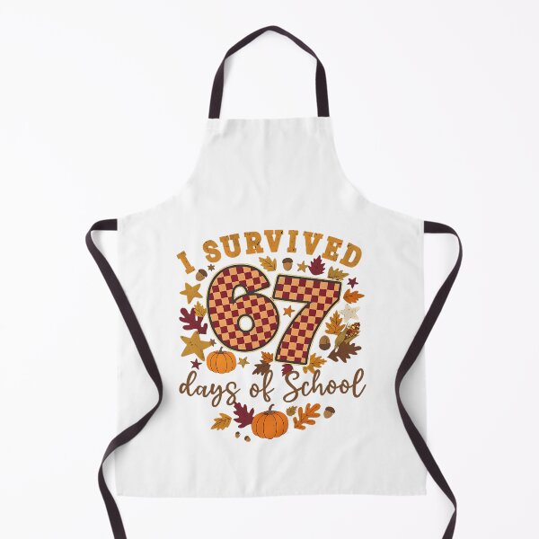 Item preview, 67 Teacher Student School I Days Meme Funny Survived 67 of Classic designed and sold by SteveSaccoro.