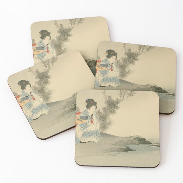 Item preview, Imayo Bijin — Traditional Japanese Beauty (1898 Woodblock Reproduction)No.12 designed and sold by Yohei-Studio.