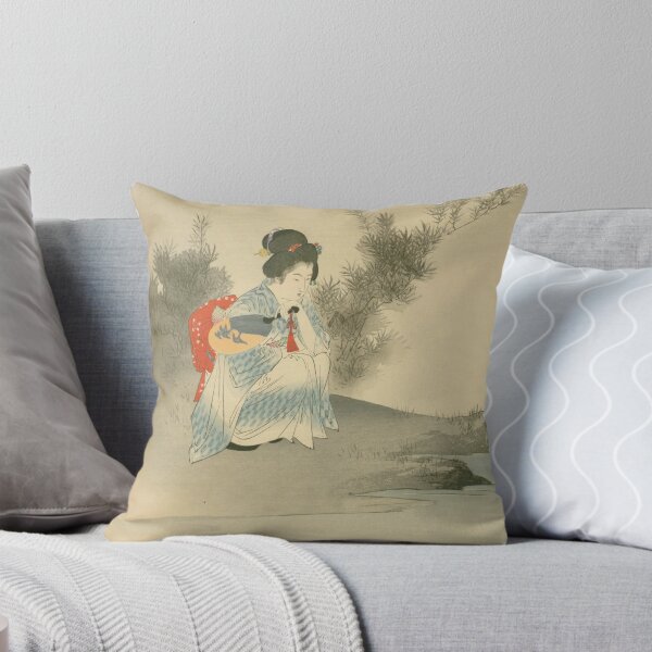 Item preview, Imayo Bijin — Traditional Japanese Beauty (1898 Woodblock Reproduction)No.12 designed and sold by Yohei-Studio.