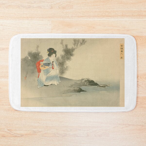 Item preview, Imayo Bijin — Traditional Japanese Beauty (1898 Woodblock Reproduction)No.12 designed and sold by Yohei-Studio.