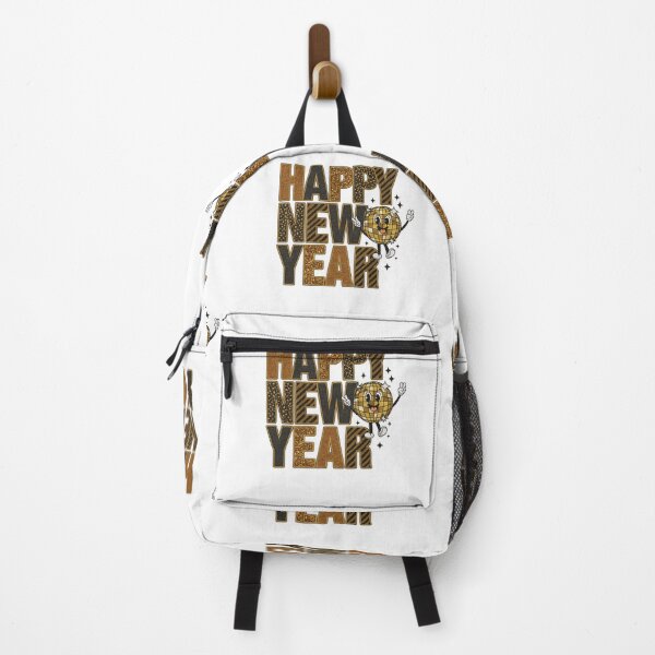 Item preview, Elegant Happy New Year Typography • Sparkle Stars New Year Celebration Design designed and sold by EverlaPrints.