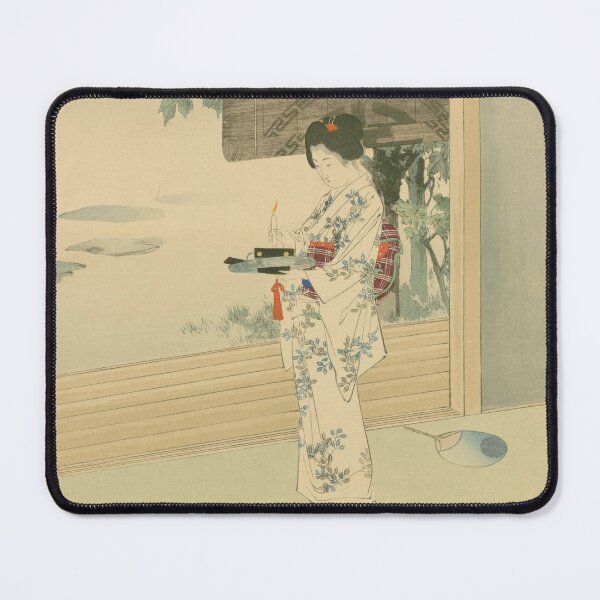 Item preview, Imayo Bijin — Traditional Japanese Beauty (1898 Woodblock Reproduction)No.10 designed and sold by Yohei-Studio.