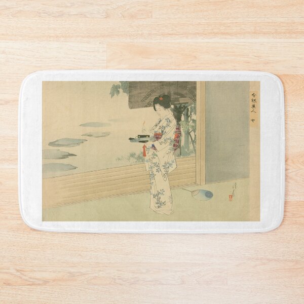 Item preview, Imayo Bijin — Traditional Japanese Beauty (1898 Woodblock Reproduction)No.10 designed and sold by Yohei-Studio.